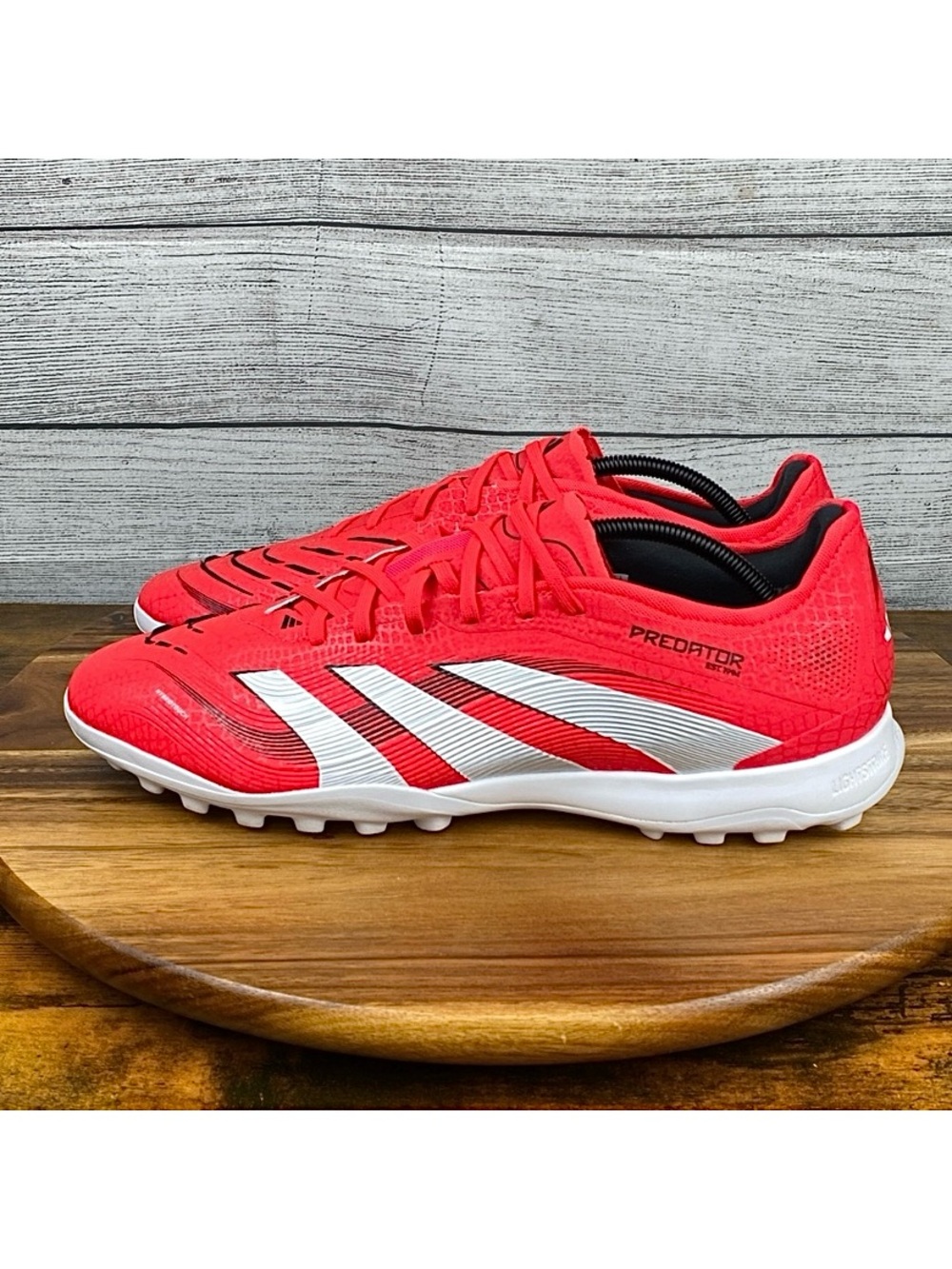 adidas Predator 24 Pro Turf Victory Pack Red Soccer Shoe Cleat ID3764 Men’s 13.5